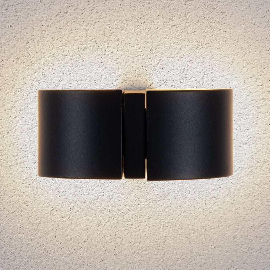 Applique murale extérieure orientable Xanthe - anthracite avec LED intégrée