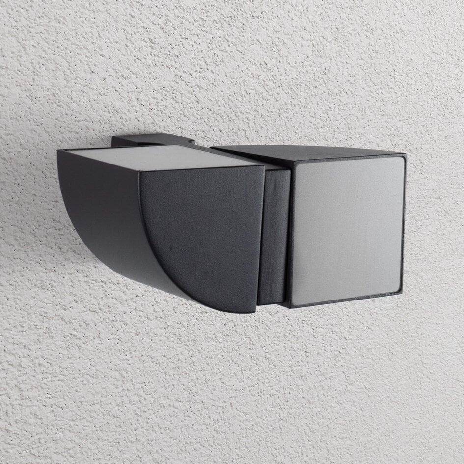 Applique murale extérieure orientable Xanthe - anthracite avec LED intégrée