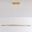 Suspension Jimmy en bois avec LED intégrée, à intensité variable