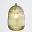 Suspension en verre strié, 1 lumière - Dylan