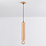 Suspension minimaliste Toby en chêne