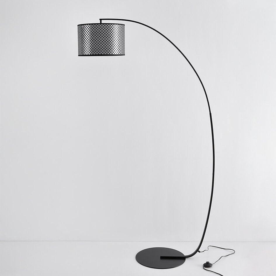 Gebogen staande lamp Jessica