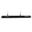 Système de suspension à câble acier pour rail monophasé, noir