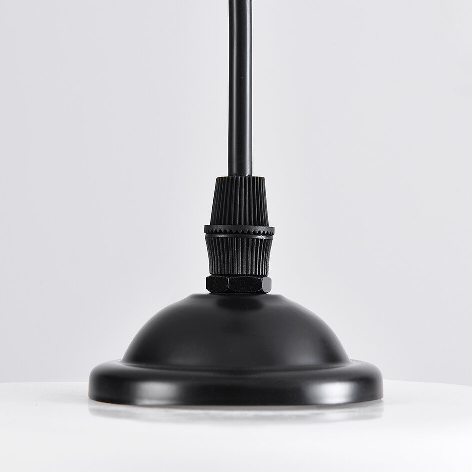 Hanglamp 3-lichts met melkwit glas - Kezia