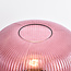 Lampe de table avec verre strié - Inez