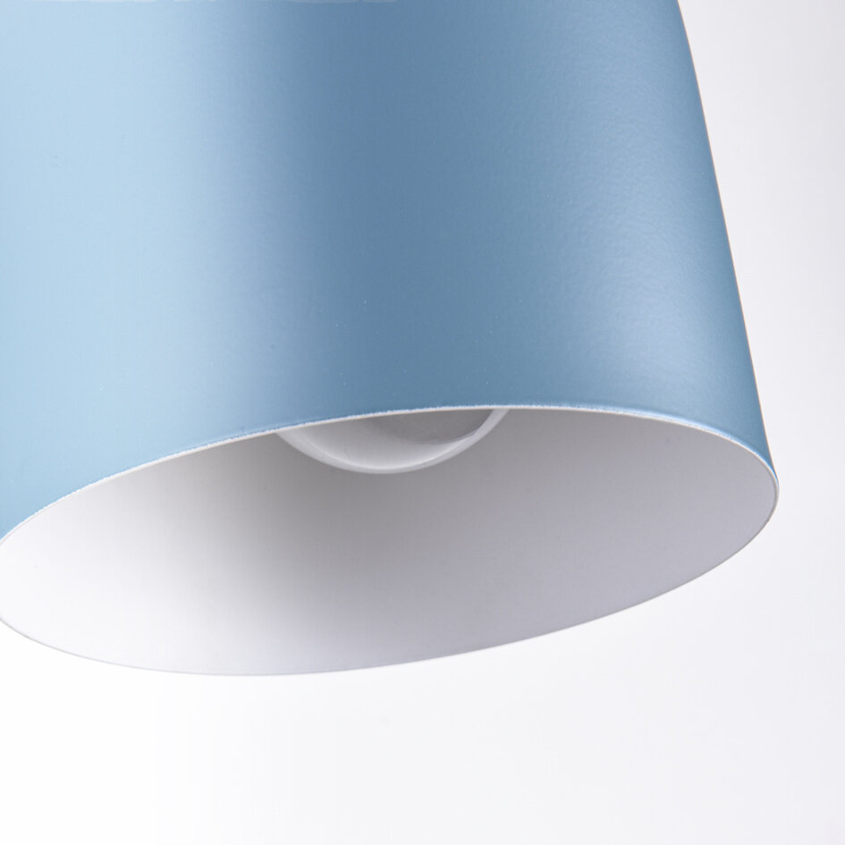 Blauwe wandlamp Raya