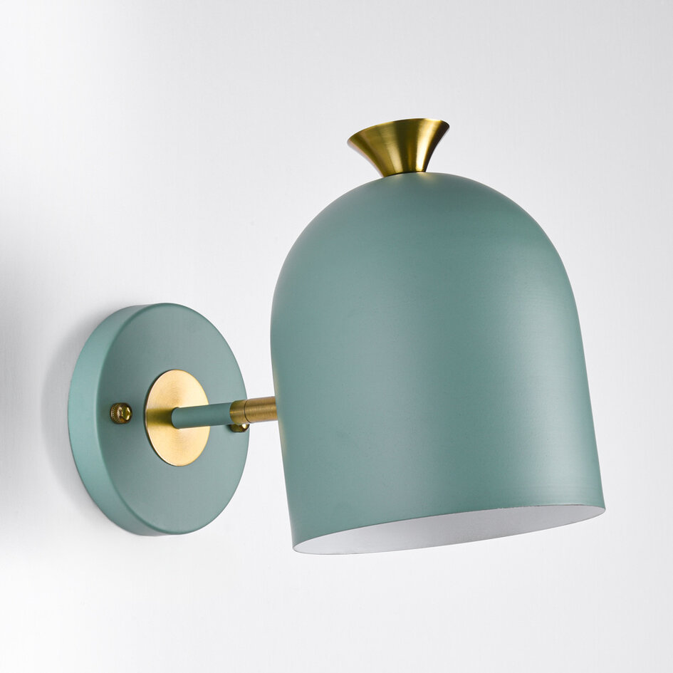 Groene wandlamp Raya