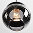 Suspension avec verre fumé 3 lumières - Sofie