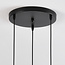 Hanglamp met kleurverloop in glas  - Anne