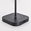 Lampe de table rechargeable et dimmable Mylo - noir mat