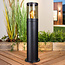 Lampadaire d'extérieur élégant en acier inoxydable - Reims