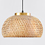 Lampe suspendue en bambou de Bohème Thane