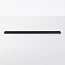 Rail monophasé raccordable de 75 cm sans bloc d’alimentation, embout inclus, noir