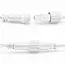 Filet lumineux raccordable blanc | dès 2 m² | 200 LED | blanc chaud | caoutchouc