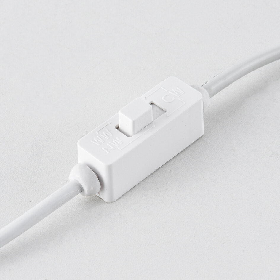 Spot à encastrer noir 5W UGR<19 + CCT - Siem