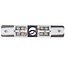 Bloc d’alimentation double pour raccordement central de rail monophasé, blanc
