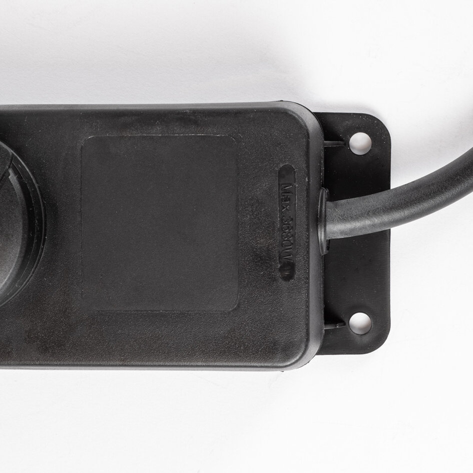 Multiprise extérieure IP44 avec câble de 3 x 1.5 mm²