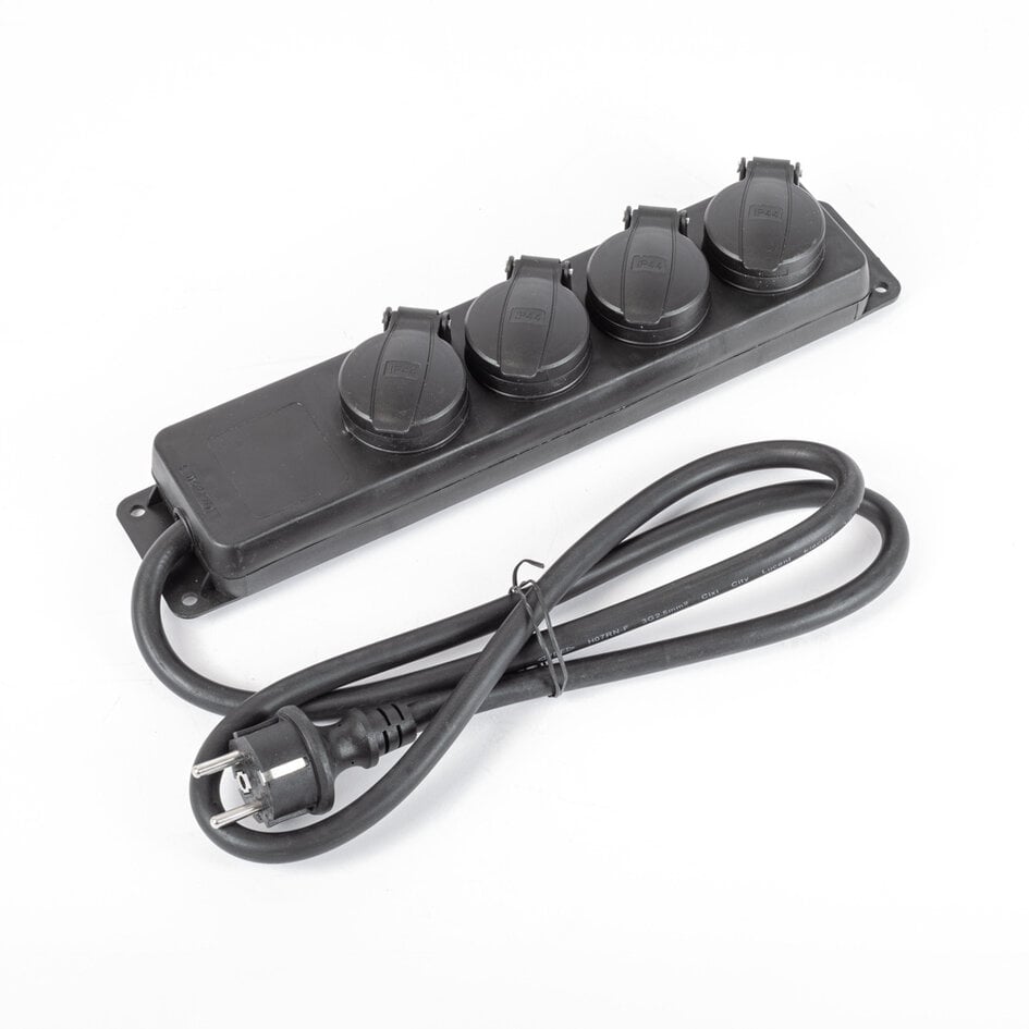 Professionele stekkerdoos voor buiten IP44 met snoerdikte 3x2,5mm²