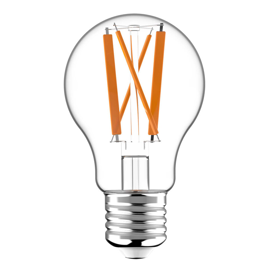 E27 dim-to-warm LED lamp, Ø60mm, 7.5W, 2700-2500-2200K