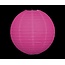 Lampion en nylon rose fuchsia pour l'extérieur