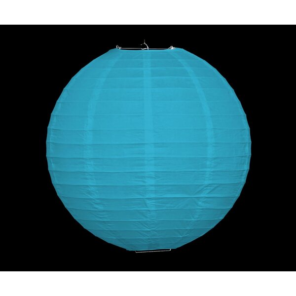 Lampion d'extérieur en nylon bleu