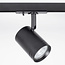 Système de rail industriel monophasé de 1,5 mètre avec spots Jamie - rail de plafond