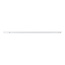 Rail monophasé raccordable de 100 cm, bloc d’alimentation et embout inclus, blanc