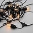 Guirlande lumineuse solaire 10 m, 10 ampoules à douilles suspendues variées, 3W