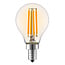 E14 filament lamp LED dimbaar amber 5,5 watt