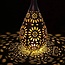 Suspension solaire design goutte Zelia - bronze