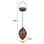 Suspension solaire chaleureuse Emerald - bronze