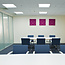 Set van 4 LED panelen 62x62cm, 30W, 4000K - 120lm/W