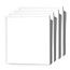 Kit de 4 panneaux LED à gradation, 62 x 62 cm, UGR <19, 30 W, 4000 K - 125 lm/W