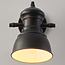 Landelijke wandlamp Duncan - mat zwart
