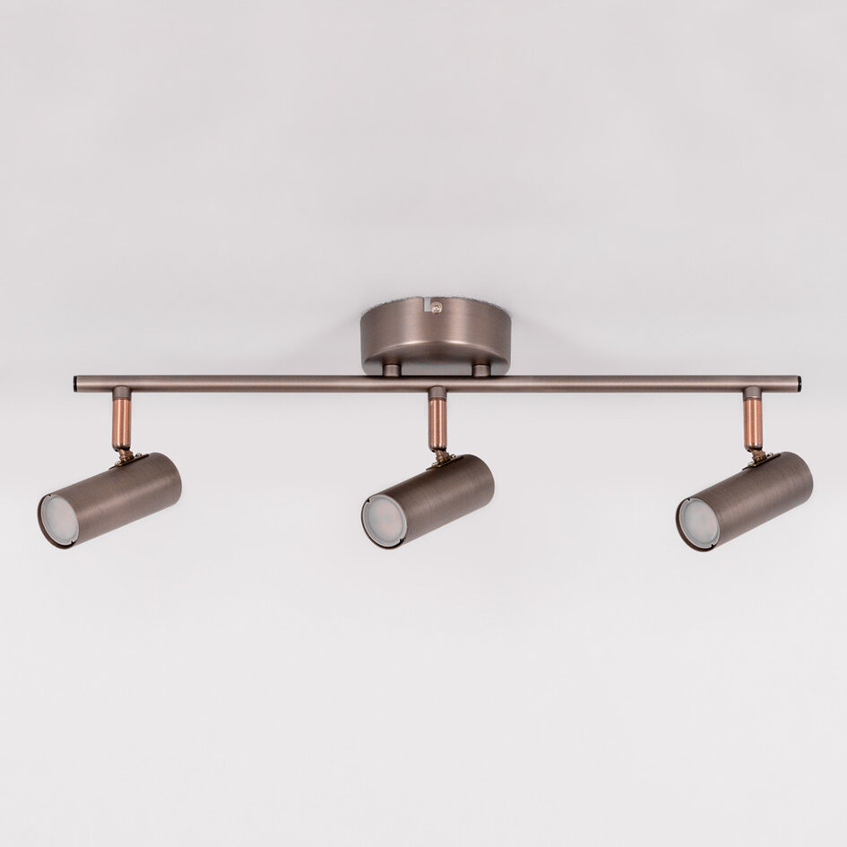 Moderne plafondlamp met 3 spots - Zane