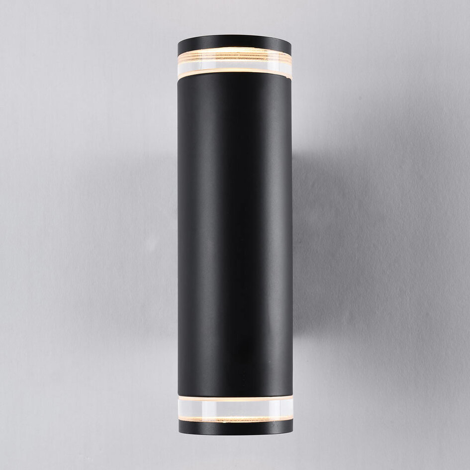 Applique industrielle noir mat 2 spots LED - Yara