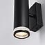 Industriële wandlamp Yara - mat zwart