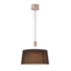 Moderne hanglamp Hazel met 3-staps dimbare LEDs - gesatineerd nikkel