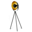 Design driepoot staande lamp  Charlotte - zwart met goud