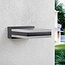 Applique murale carrée moderne Nori - noir