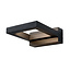 Zwarte design wandlamp Vince - IP54