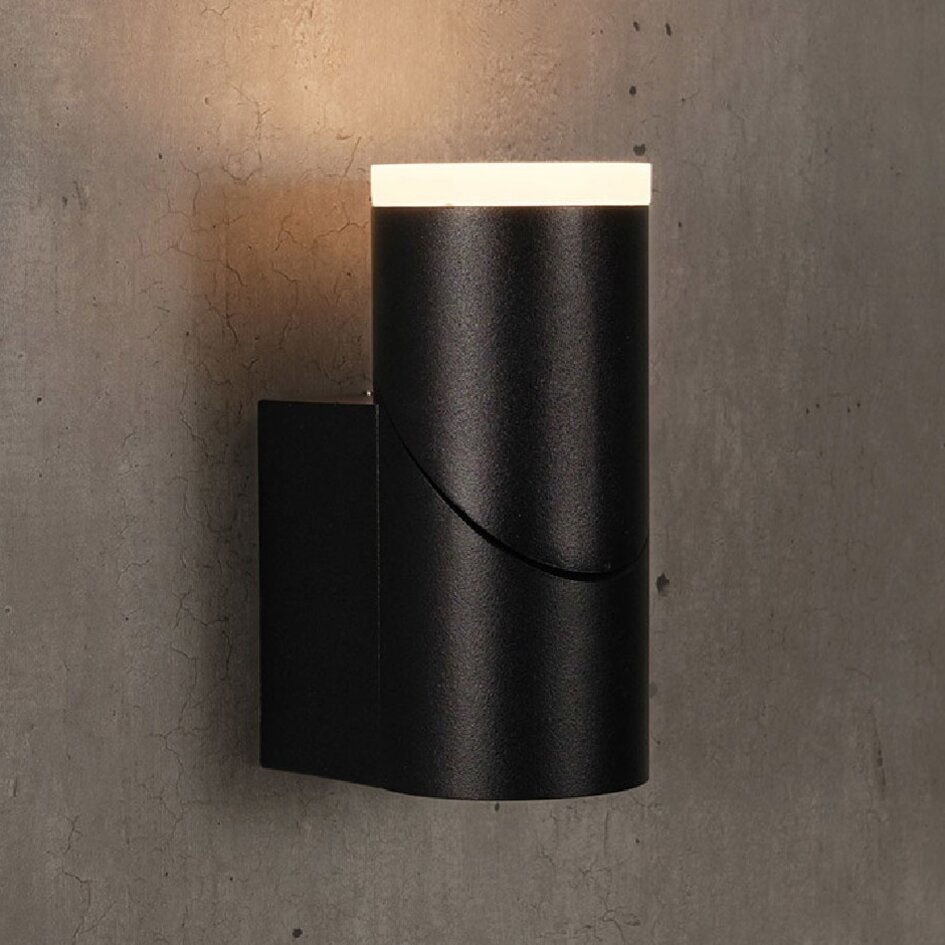 Verstelbare wandlamp buiten Demy IP54 - zwart