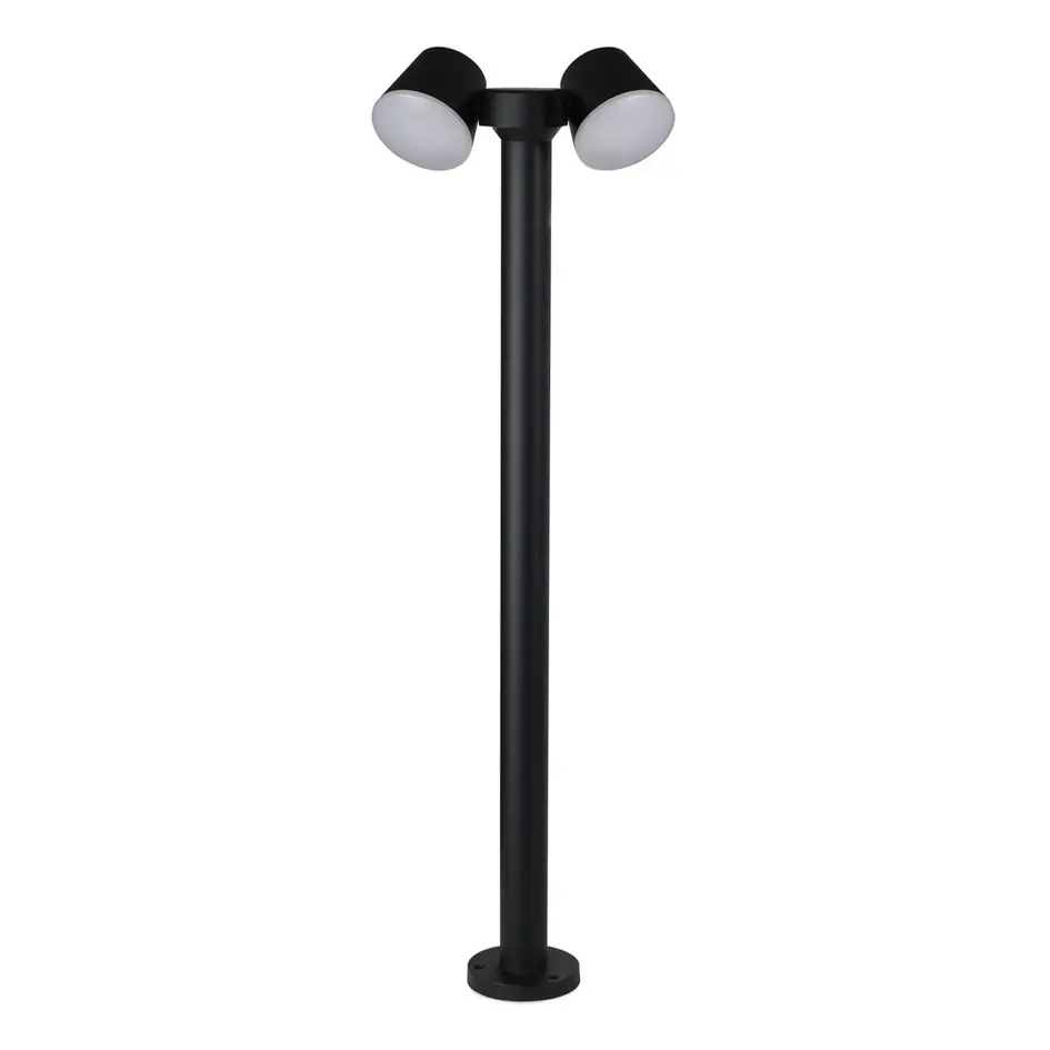 Lampe d'extérieur sur pied réglable Penny - noir