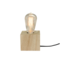 Lampe à poser Aspen - design ouvert avec base en bois