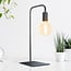 Lampe de table Kent - noir au design ouvert