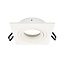 Moderne witte kantelbare inbouwspot Neo