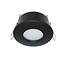 Spot encastré moderne noir IP44 - Rex