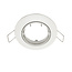 Moderne witte kantelbare inbouwspot Ash
