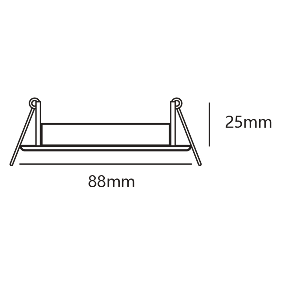 Downlight moderne inclinable blanc - Frêne