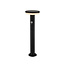 Moderne solar staande buitenlamp zwart met sensor - Glare